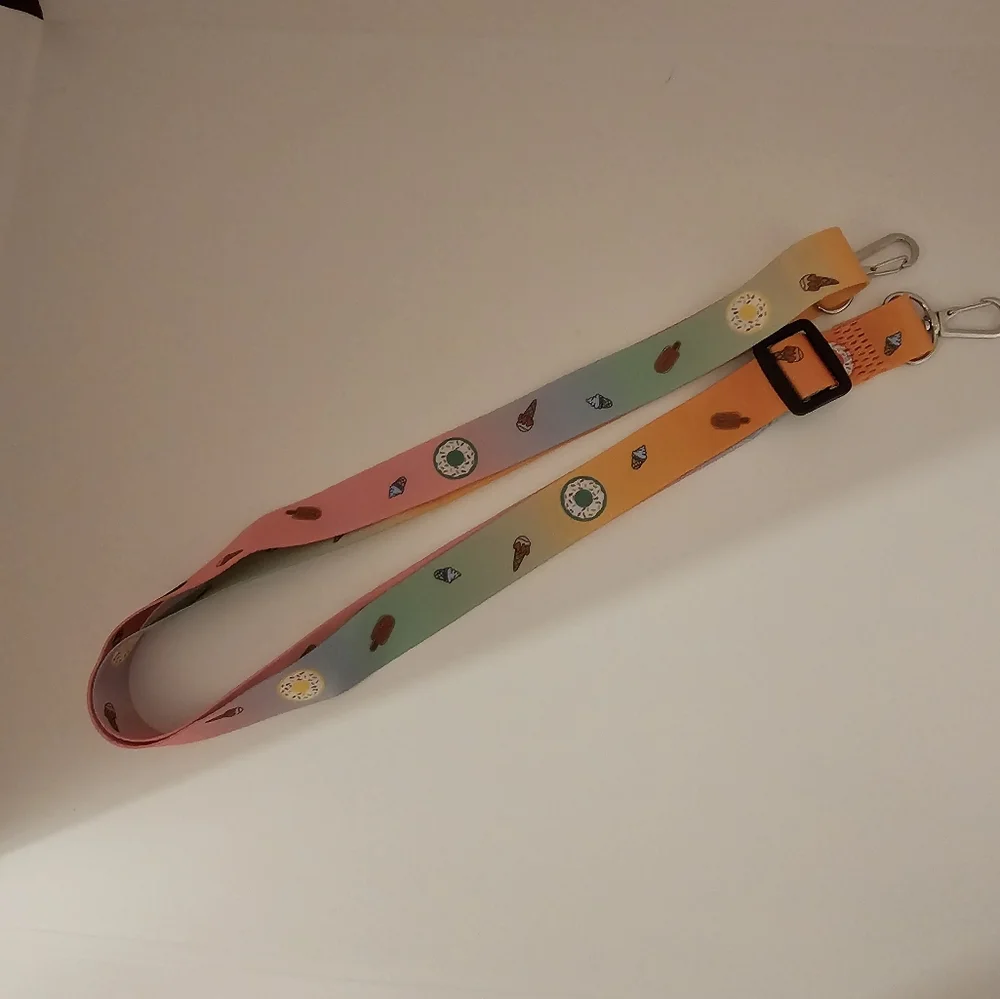 Donut Purse with Donut Themed Strap NWOT